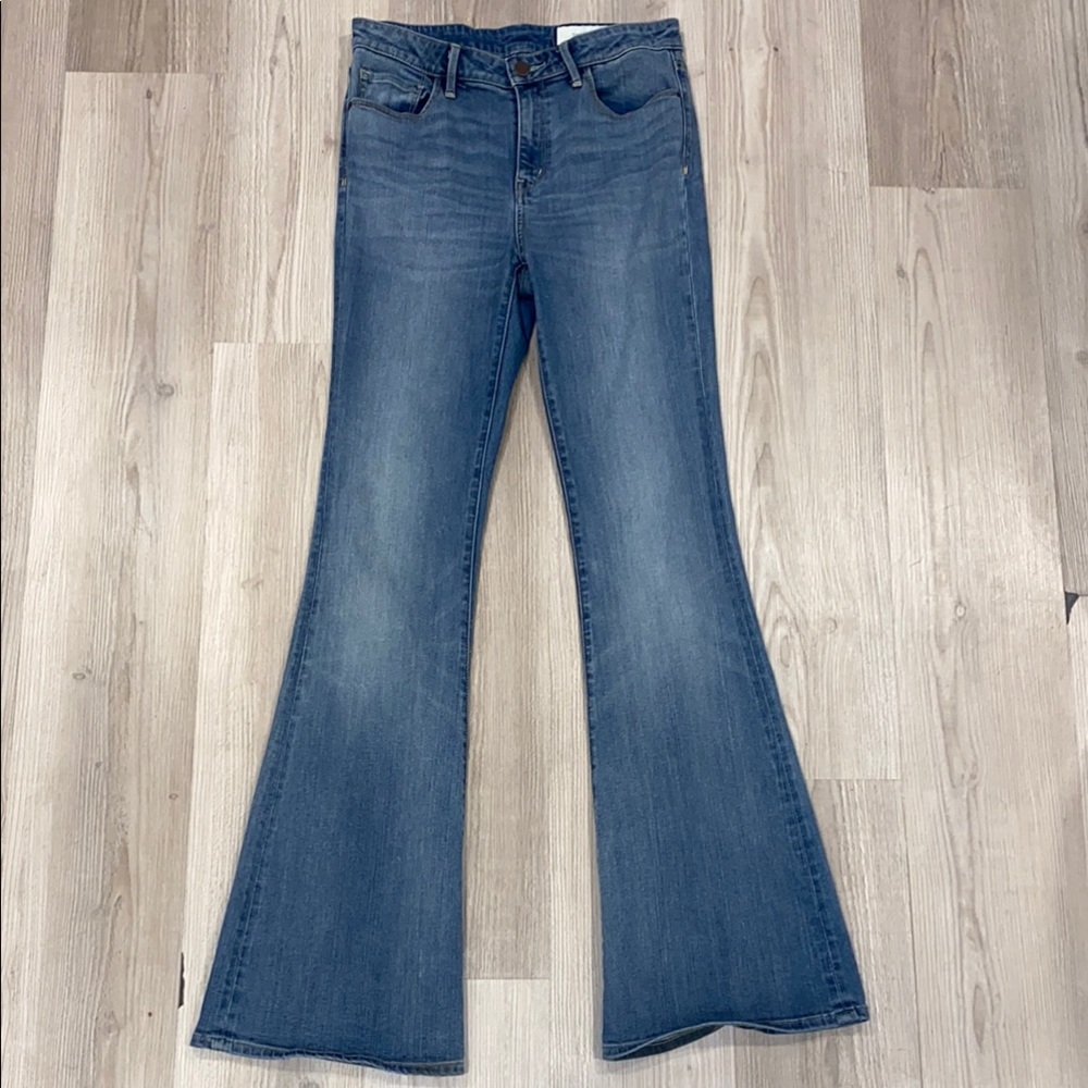 Treasure & Bond High Rise Skinny Flare Jeans